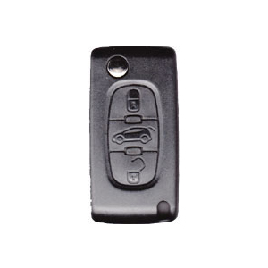 Peugeot 607 3 Button Remote Key (2005 + ) (6490A0)