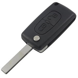 Peugeot 807 / Expert 2 Button Remote Key ( - 2009) (649089)