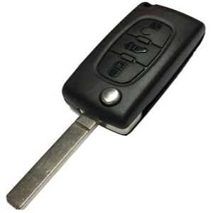 Remote Key for Citroen Berlingo 3 Button (Aftermarket)