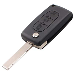 Remote Key for Citroen C4 / C6 3 Button (Aftermarket)