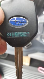 repairing 2019 Subaru Outback keys in Belfast